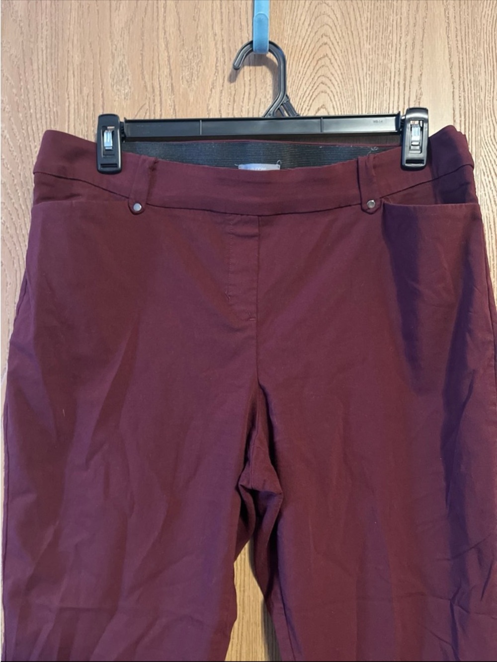 Maurice’s Pull-On Dress/Work Pants Burgundy Size XXL